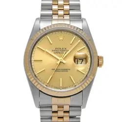 ROLEX DATEJUST 16233 CHAMPAGNE WATCH 671643