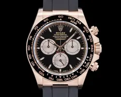 ROLEX 126515LN 126515 DAYTONA 18K ROSE GOLD OYSTERFLEX BLACK DIAL 2025 UNWORN