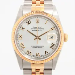 ROLEX DATEJUST 16233NR SS×YG SS×YG AT SHELL-FACE 1 EXTRA LINK