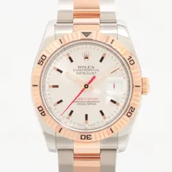 ROLEX DATEJUST TURN-O-GRAPH 116261 PG×SS PG×SS AT SILVER-FACE