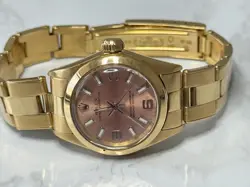 ROLEX OYSTER PERPETUAL 18K YELOW GOLD
