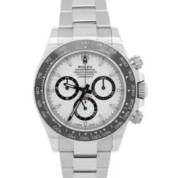 NEW 2025 ROLEX DAYTONA COSMOGRAPH STEEL PANDA WHITE CERAMIC 40MM 126500 LN BOX