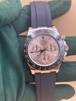 ROLEX DAYTONA ROSE GOLD PINK BAGUETTE DIAL 116515LN