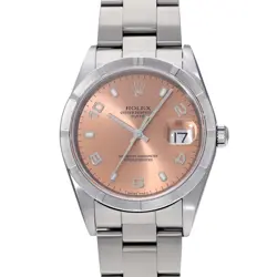 ROLEX OYSTER PERPETUAL DATE 15210 PINK WATCH 681906