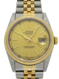ROLEX DATEJUST 16233 R MEN AUTOMATIC #T080