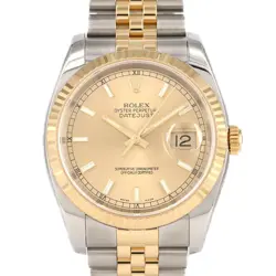 AUTHENTIC ROLEX DATEJUST 116233 SSXYG AUTOMATIC #F  #230-000-075-6944