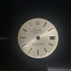 ROLEX DATEJUST 69173 GENUINE CHAMPAGNE BATON DIAL 26MM
