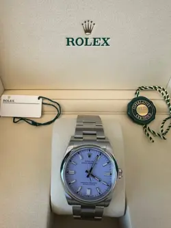 2025 NEW ROLEX OYSTER PERPETUAL 36MM FULL SET, LAVENDER DIAL - HOTTEST COLOR!