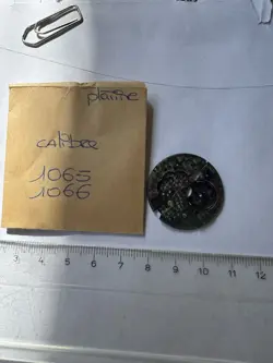 ORIGINAL ROLEX OYSTER 1065 1066 MAIN PLATE MOVEMENT