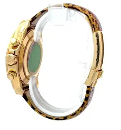 Rolex 2011 Daytona - 116598SACO Leopard Dial and Band Watch w/ Box and Papers