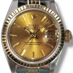 ROLEX DATEJUST 69173  CHAMPAGNE DIAL 26 MM