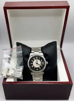 1960'S ROLEX  TUDOR OYSTER PERPETUAL 34MM AUTOMATIC WATCH WITH EXTRA LINKS