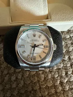 ROLEX OYSTER PERPETUAL 116000 STEEL WHITE DIAL 36 PURCHASED FROM HODINKEE