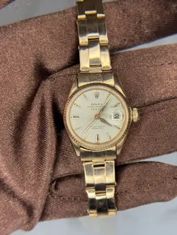 ROLEX DATEJUST 18K ROSE GOLD