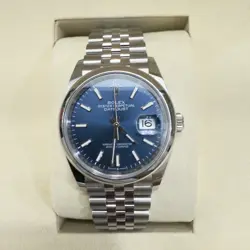 ROLEX DATEJUST 36MM OYSTER STEEL ON JUBILEE BRACELET NEW DBL BOX DATED JULY 2025