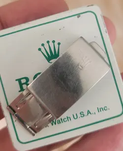ROLEX 100% GENUINE 62523H-18 CLASP FOR MEN'S 20MM W 10 CODE BRACELETS