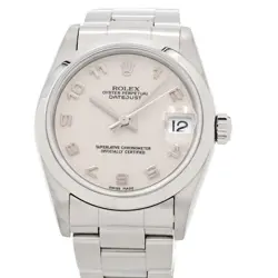 ROLEX BOYS' DATEJUST 78240 K IVORY AUTOMATIC #CS270