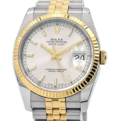 ROLEX MEN'S DATEJUST 116233 V K18YG/SS AUTOMATIC #CS125