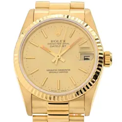 ROLEX BOYS' DATEJUST 68278 R K18YG AUTOMATIC #CS055