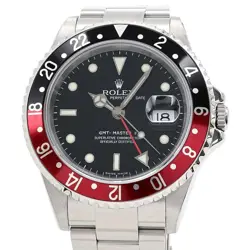 ROLEX MEN'S GMT-MASTER II 16710T GMT-MASTER 2 RED-BLACK BEZEL AUTOMATIC #CS099