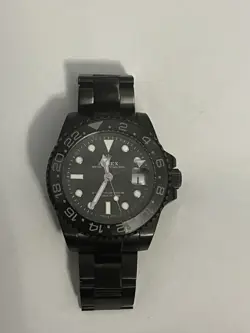 ROLEX GMT MASTER II 16710 MEN'S WATCH BLACK SECONDHAND