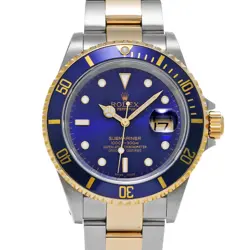 ROLEX SUBMARINER DATE 16613 BLUE WATCH 681749