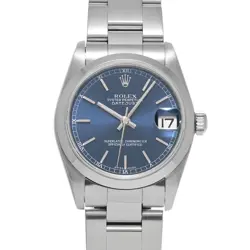 ROLEX DATEJUST 78240 BLUE WATCH 681874