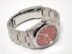 ROLEX Oyster PERPETUAL 36 coral red 126000 '20 Mens126000
