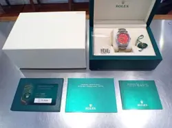 ROLEX Oyster PERPETUAL 36 coral red 126000 '20 Mens126000