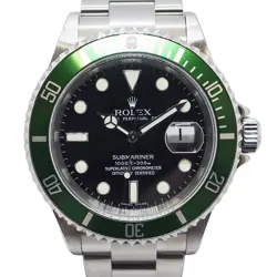 ROLEX SUBMARINER DATE GREEN 16610LV TO218082