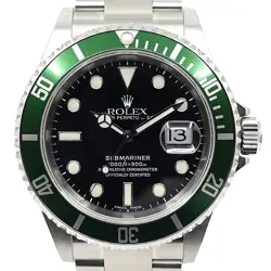 ROLEX SUBMARINER DATE/GREEN SUB 16610LV TO218147