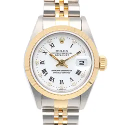 ROLEX DATEJUST WATCHES 69173G STAINLESS STEEL K18 YELLOW GOLD S-NUMBER USED