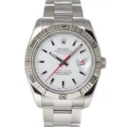 ROLEX 116264 DATEJUST TURN-O-GRAPH WHITE Z-SERIES #KN254