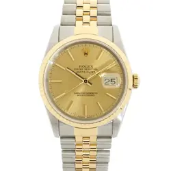 ROLEX 16233 DATEJUST GOLD #KN280