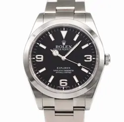 ROLEX 214270 EXPLORER 1 MEN'S AUTOMATIC BLACK RANDOM SERIAL #KN253