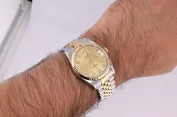 Super Gorgeous 16233 Rolex Datejust Diamond Dial Complete Full Set Box & Papers