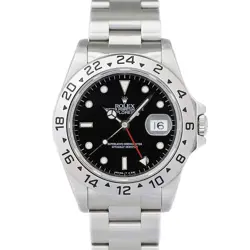 ROLEX 16570 EXPLORER 2 BLACK #KN153