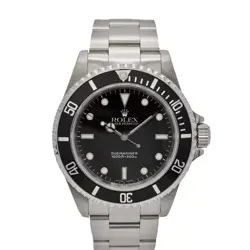 ROLEX 14060 SUBMARINER NO-DATE BLACK #KN167