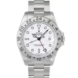 ROLEX 16570 EXPLORER 2 WHITE #KN154