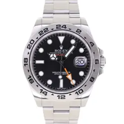 ROLEX 216570 EXPLORER II MEN'S AUTOMATIC BLACK RANDOM #KN158