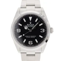 ROLEX 124270 EXPLORER 1 BLACK MEN'S AUTOMATIC RANDOM #KN184