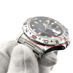 Rolex 16550 Explorer II Black #KN182