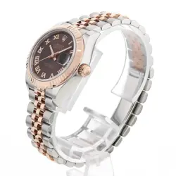 ROLEX DATEJUST 279171 CHOCOLATE BROWN ROMA 5 ROMAN ROW JUBILEE 923814