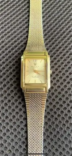ROLEX GENEVE CELLINI VINTAGE LADIES WATCH ANTIQUE FROM JAPAN USED RARE