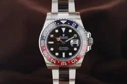 Rolex GMT-Master II 40mm Pepsi, Black Dial, Ceramic Bezel - Steel, 126710BLRO