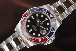 Rolex GMT-Master II 40mm Pepsi, Black Dial, Ceramic Bezel - Steel, 126710BLRO