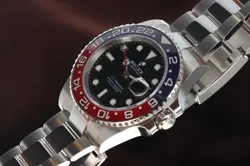 Rolex GMT-Master II 40mm Pepsi, Black Dial, Ceramic Bezel - Steel, 126710BLRO
