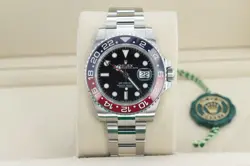Rolex GMT-Master II 40mm Pepsi, Black Dial, Ceramic Bezel - Steel, 126710BLRO