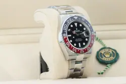 Rolex GMT-Master II 40mm Pepsi, Black Dial, Ceramic Bezel - Steel, 126710BLRO