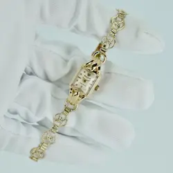(9CT GOLD) VINTAGE ROLEX LADY ART DECO WATCH 13MM ANTIQUE BEAUTIFUL BRACELET